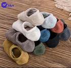 Носки-невидимки женские, 3 пары, короткие, толстые, зима-весна, женские невидимые носки