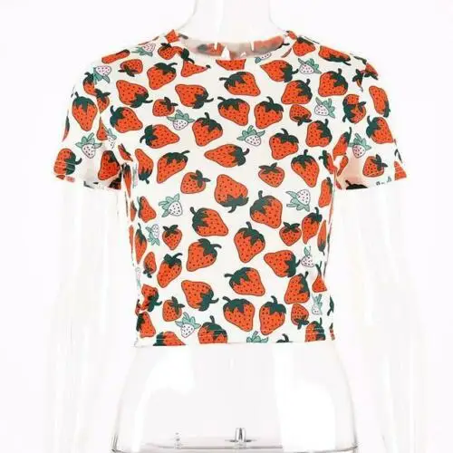 Милые сексуальные модные футболки для женщин и девочек летние повседневный топ с