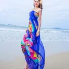 140x190 см парео-шарф женский пляжный саронг Cover Up Летние шифоновые шарфы геометрический дизайн размера плюс полотенце