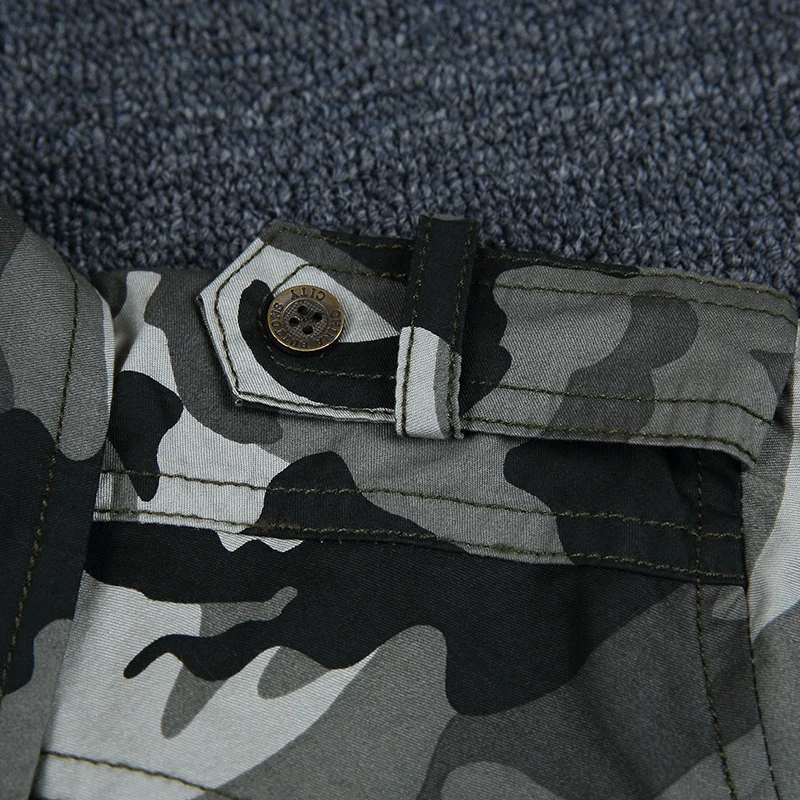 FGHGF Brand camouflage blouse women camo Cotton Military short shirts Turn-down Collar 2018 New fashion 4802 |