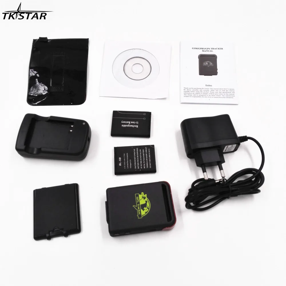 TKSTAR TK102 в реальном времени отслеживать gps/GSM/GPRS квад автомобильный трекер для