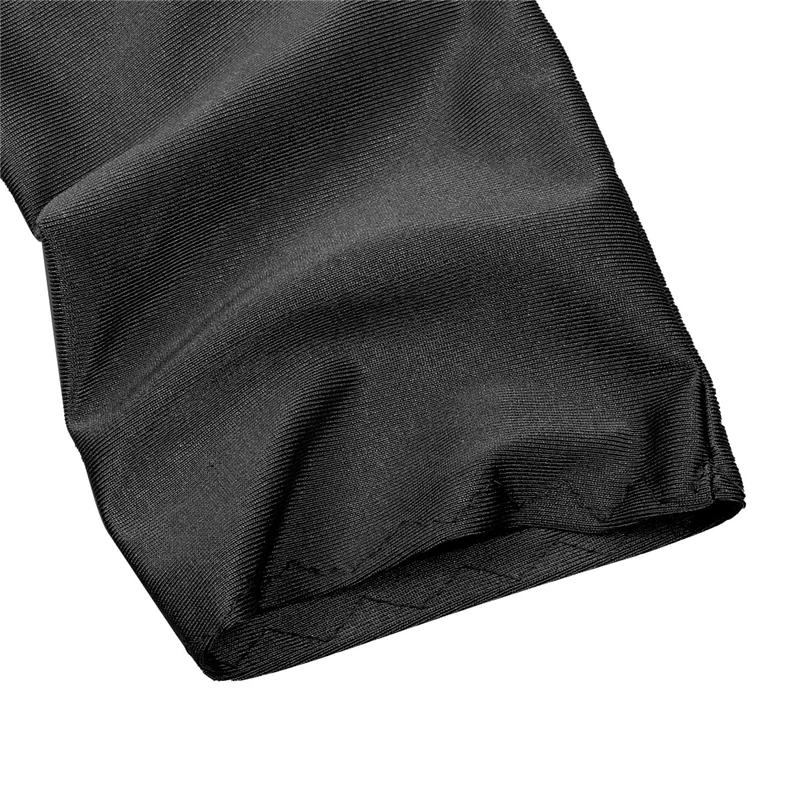 Женские атласные перчатки для выпускного вечера черные и белые длинные вечерние