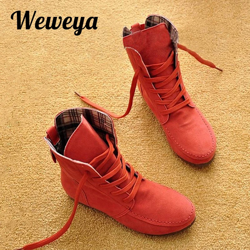 Женские зимние ботинки Weweya модная женская обувь модные женские повседневные