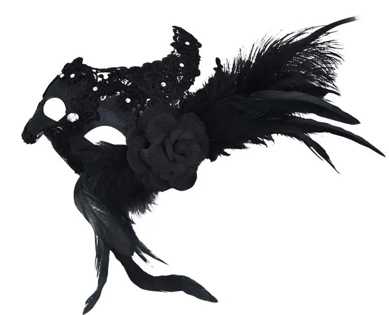 FunPa/женская маска принцессы стразы Маскарадная на половину лица Венецианская