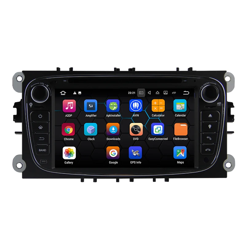 4G RAM Android 9 0 автомобильный DVD для Ford Focus 2/Mondeo/S MAX/C MAX/Galaxy Радио gps навигатор bluetooth wifi