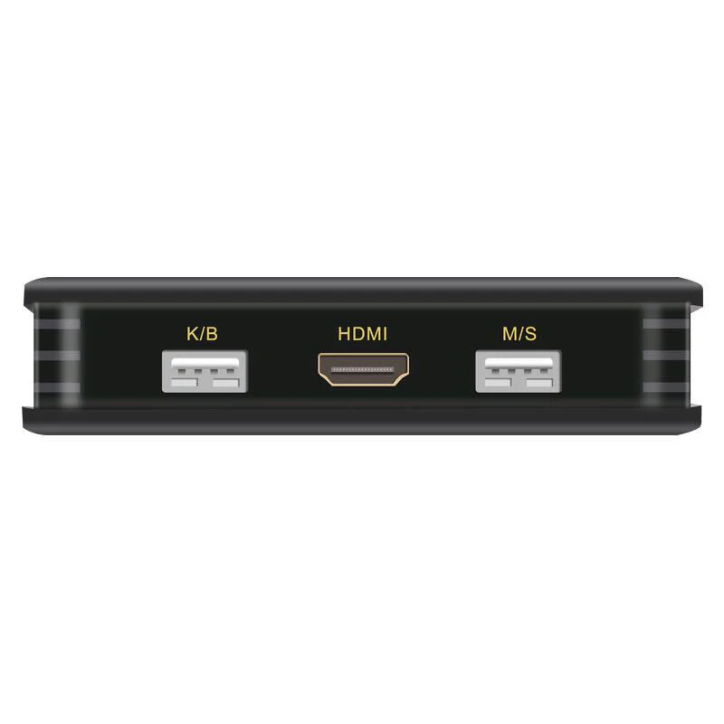 Kebidu два порта USB Встроенный кабельный коммутатор kvm Поддержка Plug And Play Win98/ME/2KP4/XP/2003