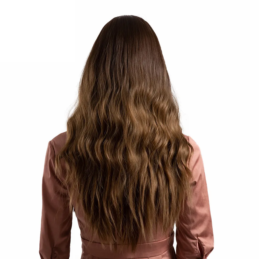 Wigs for Women @@ Natural Loose Long Curly girls Hair wig Brown Wave Wig For ladies wholesale dropshipping 2019 HOT selling | Красота и