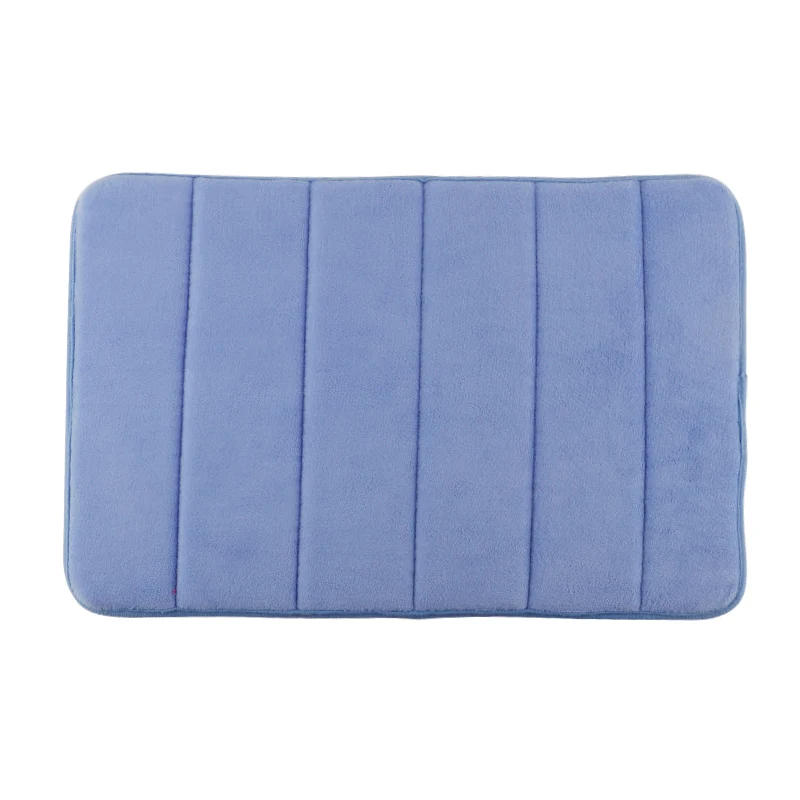 Dark Blue 40*60 см коврик для ванной, коврик для ванной комнаты, водопоглощающий пены памяти, коврики для ванной комнаты, нескользящий коврик для кухни, спальни, двери - Цвет: Dark Blue
