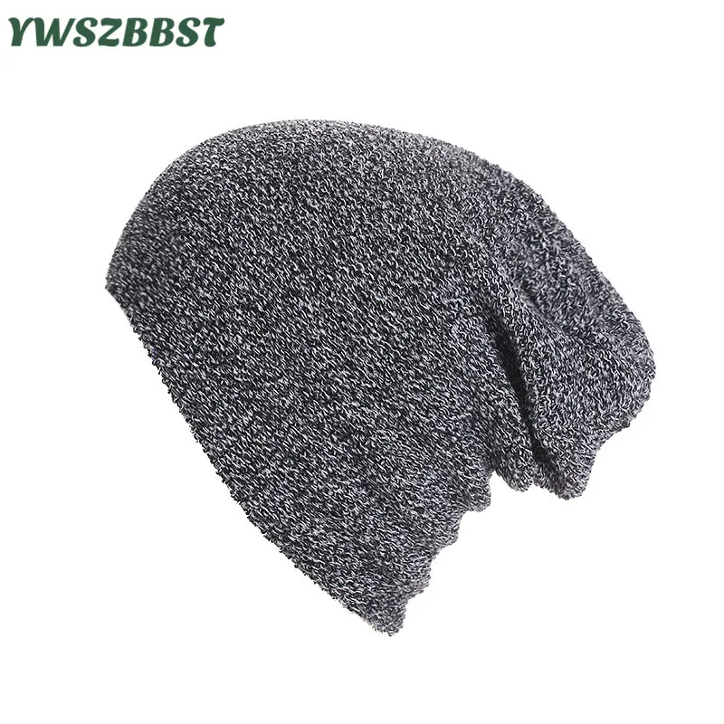 

High Quality Outdoor Unisex Winter Hat for Women Men Crochet Striped Cap Autumn Knitted Warm Head Cap Women Wool Beanies Cap