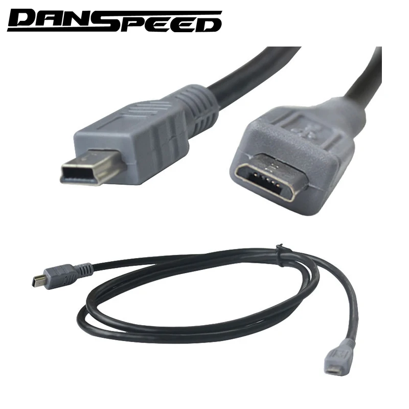 Danspeed Micro кабель USB к Mini Male M/M расширение Быстрая зарядка данных HDD кабель|usb male