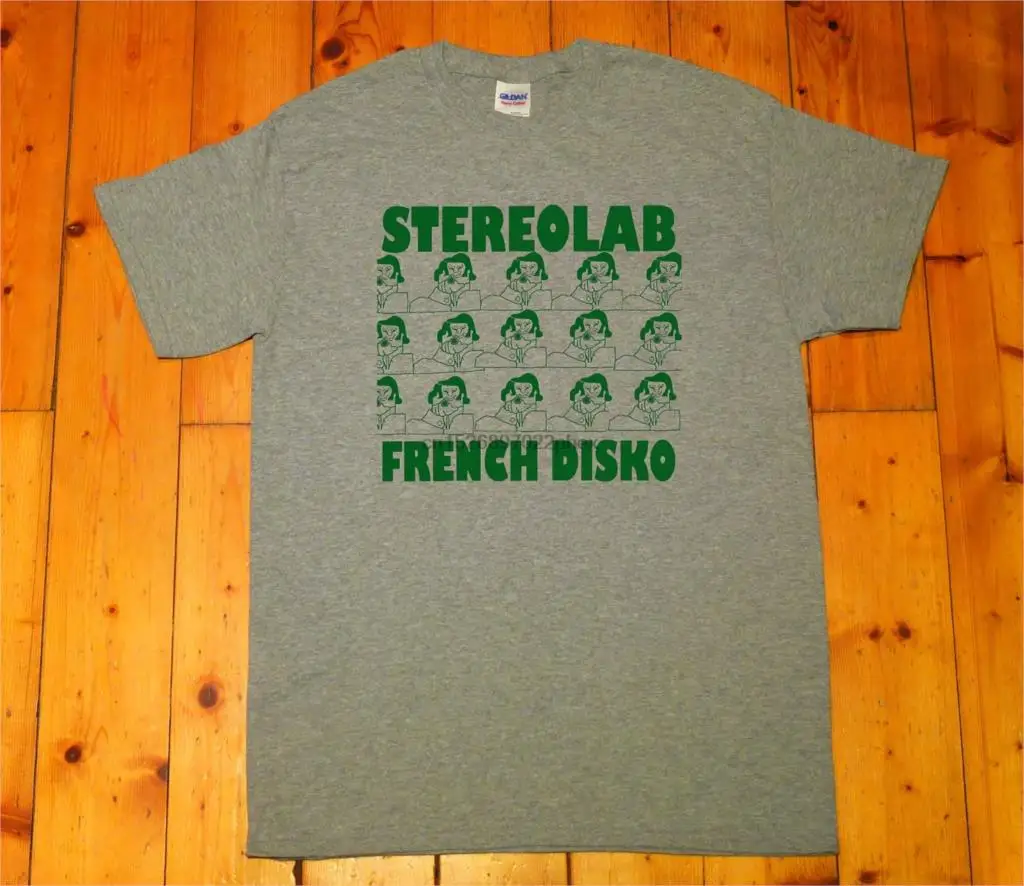 Футболка Stereolab мужская с французским дисплеем Disko avant pop indie электронная