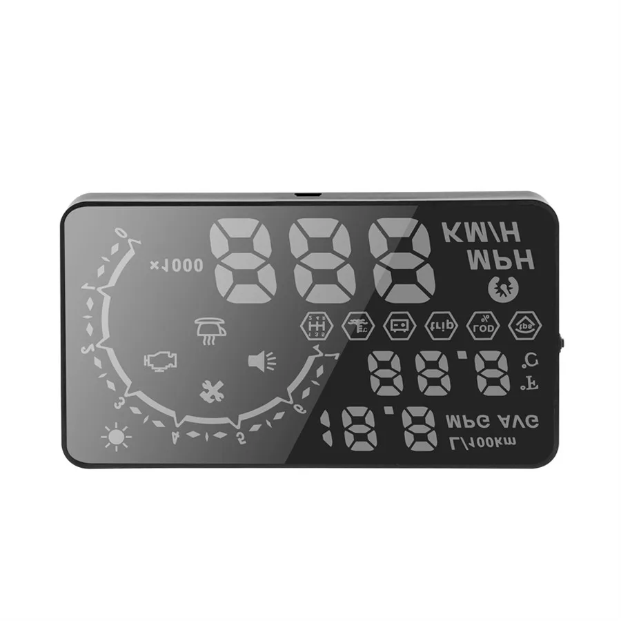 Tlxc X230 головой вверх Дисплей проектор автомобильный измеритель OBD2 пленка Obd II
