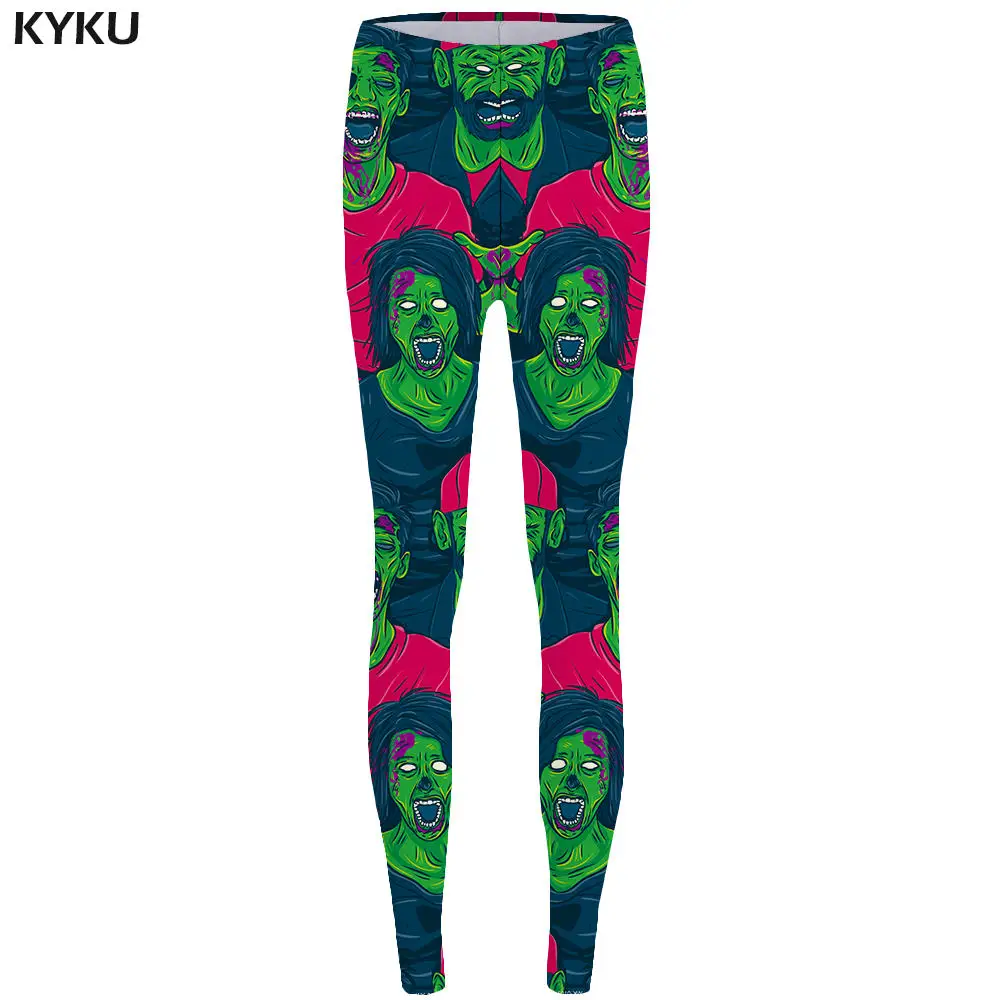 leggings 15 KYKU Cat Леггинсы розовые длинные леггинсы милые леггинсы с высокой талией леггинсы для фитнеса с принтом женские леггинсы из спандекса - Цвет: leggings 15
