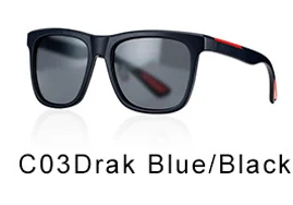 C3 Dark Blue Black SHAUNA, квадратные солнцезащитные очки, мужские, для вождения, солнцезащитные очки, классические, женские, оттенки, спортивные очки, UV400, Gafas De Sol - Цвет линз: C3 Dark Blue Black