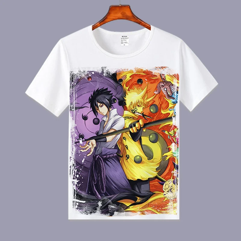 Футболка Cosroad Naruto Детская футболка Uzumaki костюмы Sasuke Itachi Uchiha топы для мальчиков и