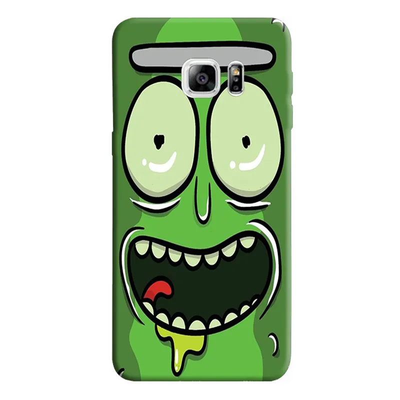 Rick and Morty Модный черный мягкий Уретановый Термопластик (tpu) силиконовый чехол для