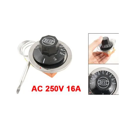 LHLL-AC 250V 16A 30-110C Temperature Control Capillary Thermostat for Electric Oven | Инструменты
