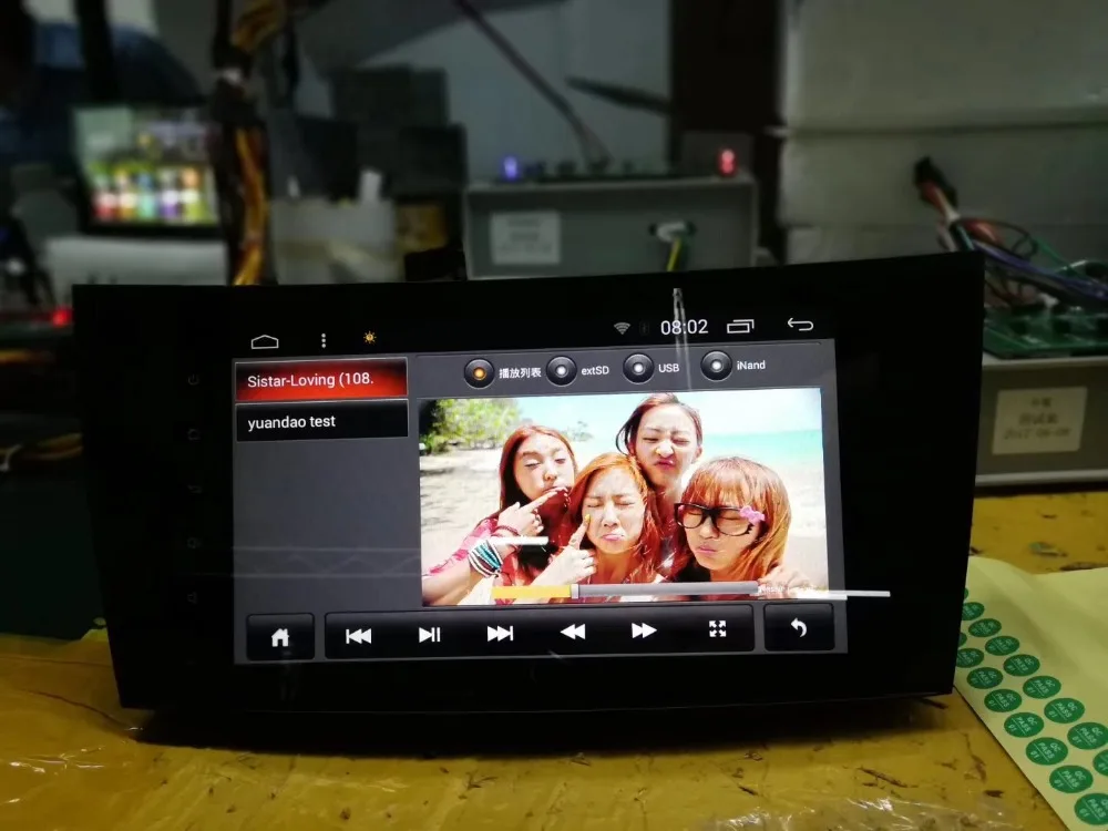 9 &quotAndroid автомобильный мультимедийный стерео радио аудио DVD GPS навигация головное
