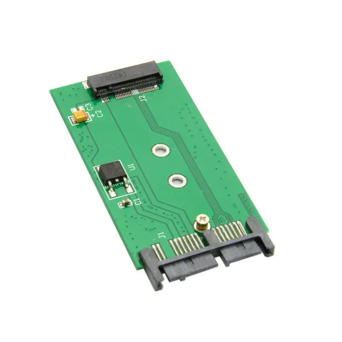 Mini PCIE pci e express 2 полосный ssd M.2 NGFF SSD до 1 8 &quotMicro SATA 7 + 9 16pin адаптер карты PCBA для E531 X240S