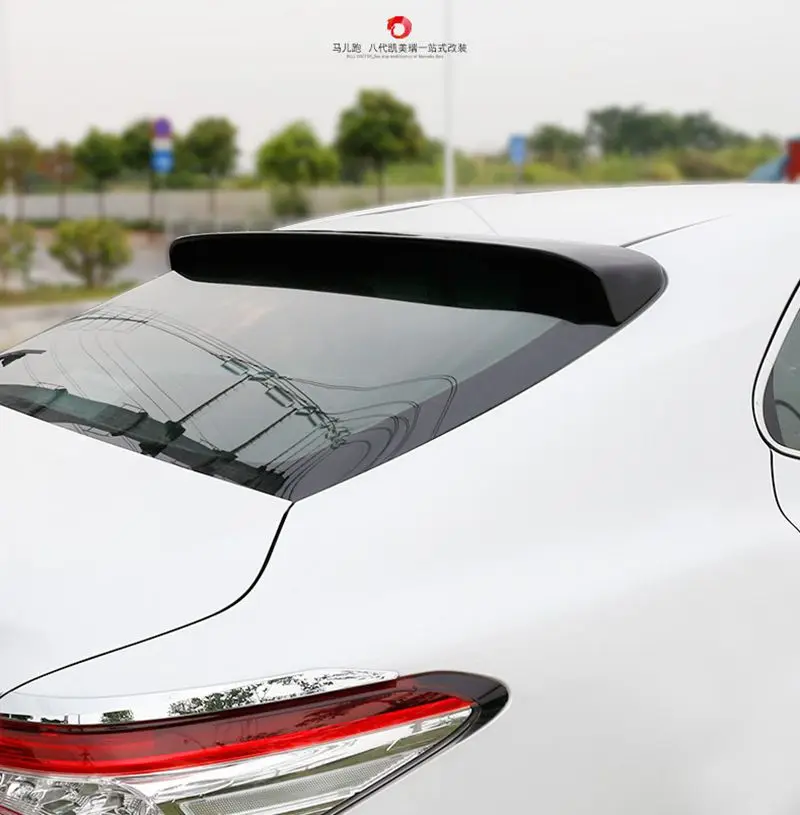Для Toyota Camry, спойлер, высокое качество, абс материал, заднее крыло, грунтовка, цвет, задний спойлер для Toyota Camry, спойлер