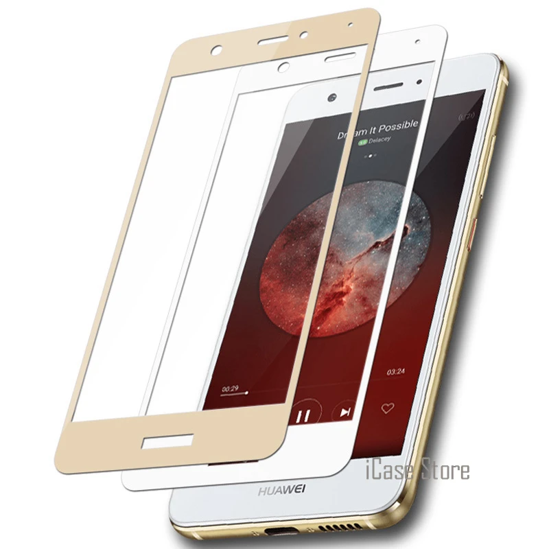 2.5D полное покрытие Экран протектор Закаленное Стекло для Huawei P9 Lite P8 НУА Вэй слава