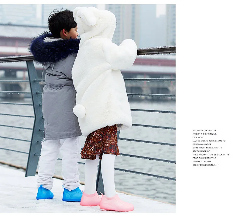 Водонепроницаемая нескользящая обувь для мужчин и женщин; эластичная обувь из латекса; непромокаемые чехлы; легко носить с собой; защита от разрывов; Famliy