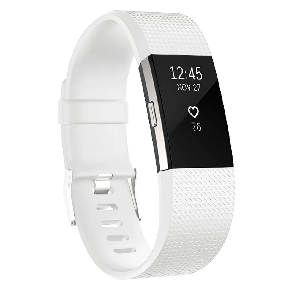Honecumi 10 упак. для Fitbit Charge 2 ремень прочный Фитнес Браслет для Fitbit заряд 2 заменить Для мужчин Т группа для женщин Для мужчин
