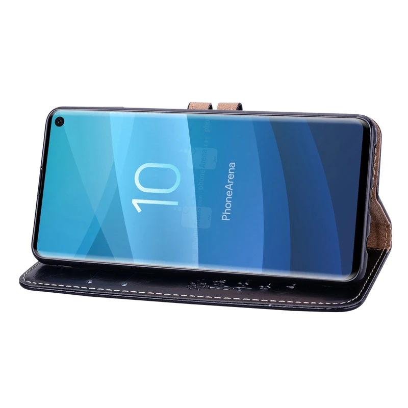 Кожаный чехол кошелек для Samsung Galaxy S10e S10 S8 S9 Plus S7 S6 edge A6 A8 J4 J6 2018 A7 J2 J8 A750 мягкая