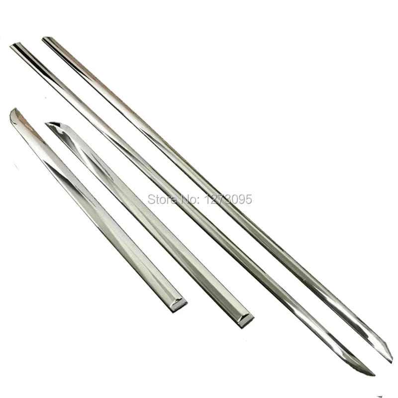 

For Toyota Camry 2018 ABS Chrome Side Door Body Molding Trim Cover Protector Strip Sticker Exterior Car Styling Accessories