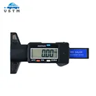 Цифровой измеритель глубины протектора шин, измеритель для автомобилей, грузовиков и внедорожников 0-25,4 мм
