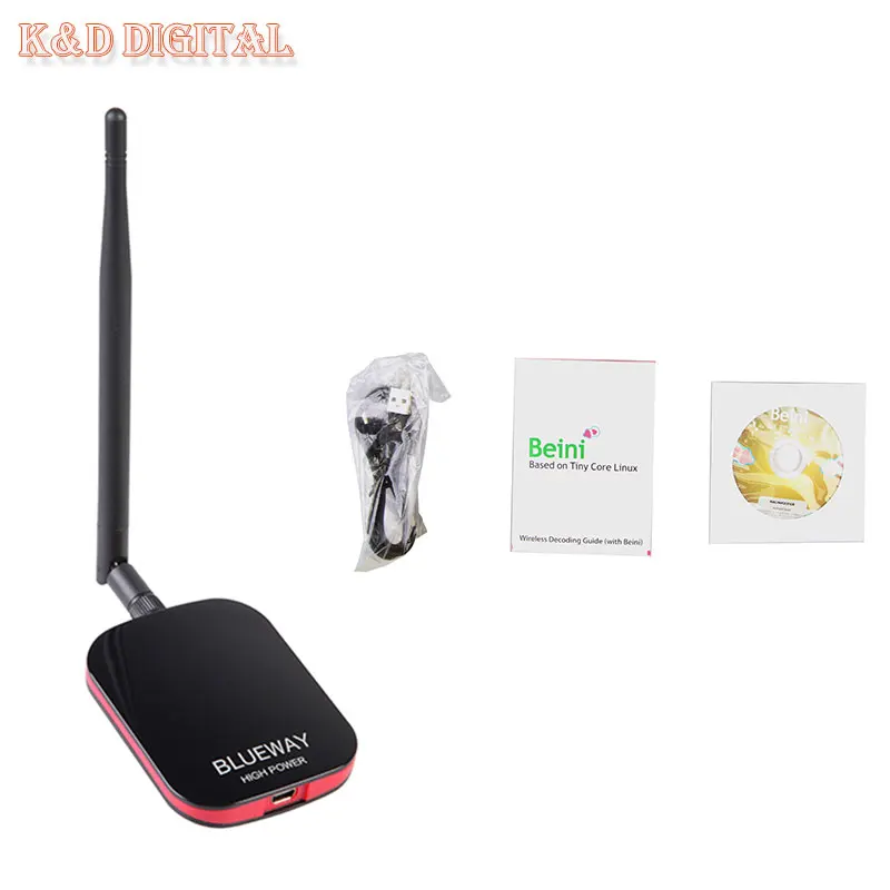 2000 МВт Blueway BT N9000 Wi Fi декодер Бесплатная Интернет высокое Мощность USB WiFi адаптер 150