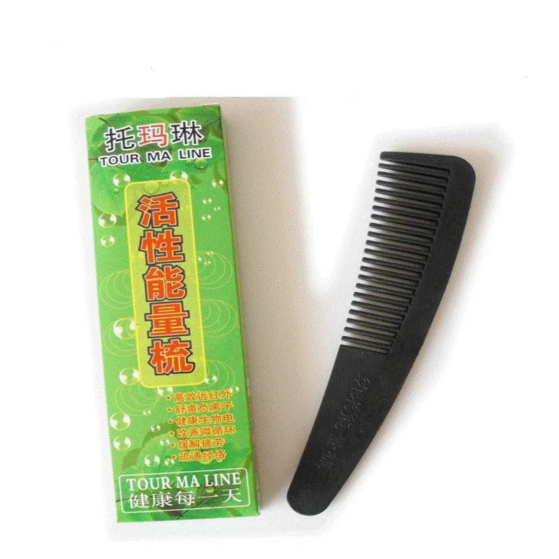 2 шт Расческа с турмалином инфаредная терапия расческа Магнитная нано розничной