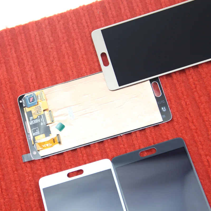 Ремонтные детали для Samsung Galaxy Note 4 Note4 N910C N910 N910A N910F ЖК дисплей + сенсорный экран в