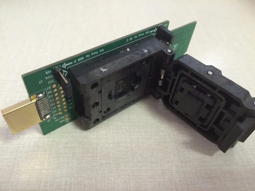 EMMC разъем тест флэш-чип eMMC153 разъем eMMC169 BGA169 разъем BGA153 Android телефон флэш-память резервного копирования данных восстановление данных SD HDMI