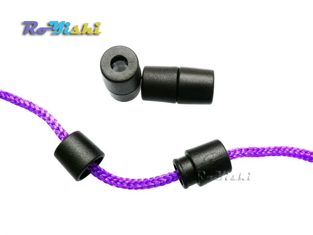 1000 шт./упак. черный ремень безопасности отрыва поп коннекторы для бочки Паракорда