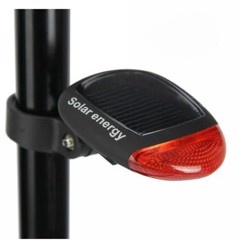 

2018 Bike Light Solar Power LED Rear Flashing Tail Light For MTB Bicycle Cycling Lamp Safety Warning Seatpost Light Accessories