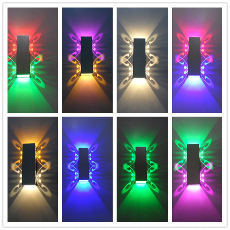 Настенный светильник светодиодный алюминиевый 2 Вт|up down wall light|wall lightwall light up |