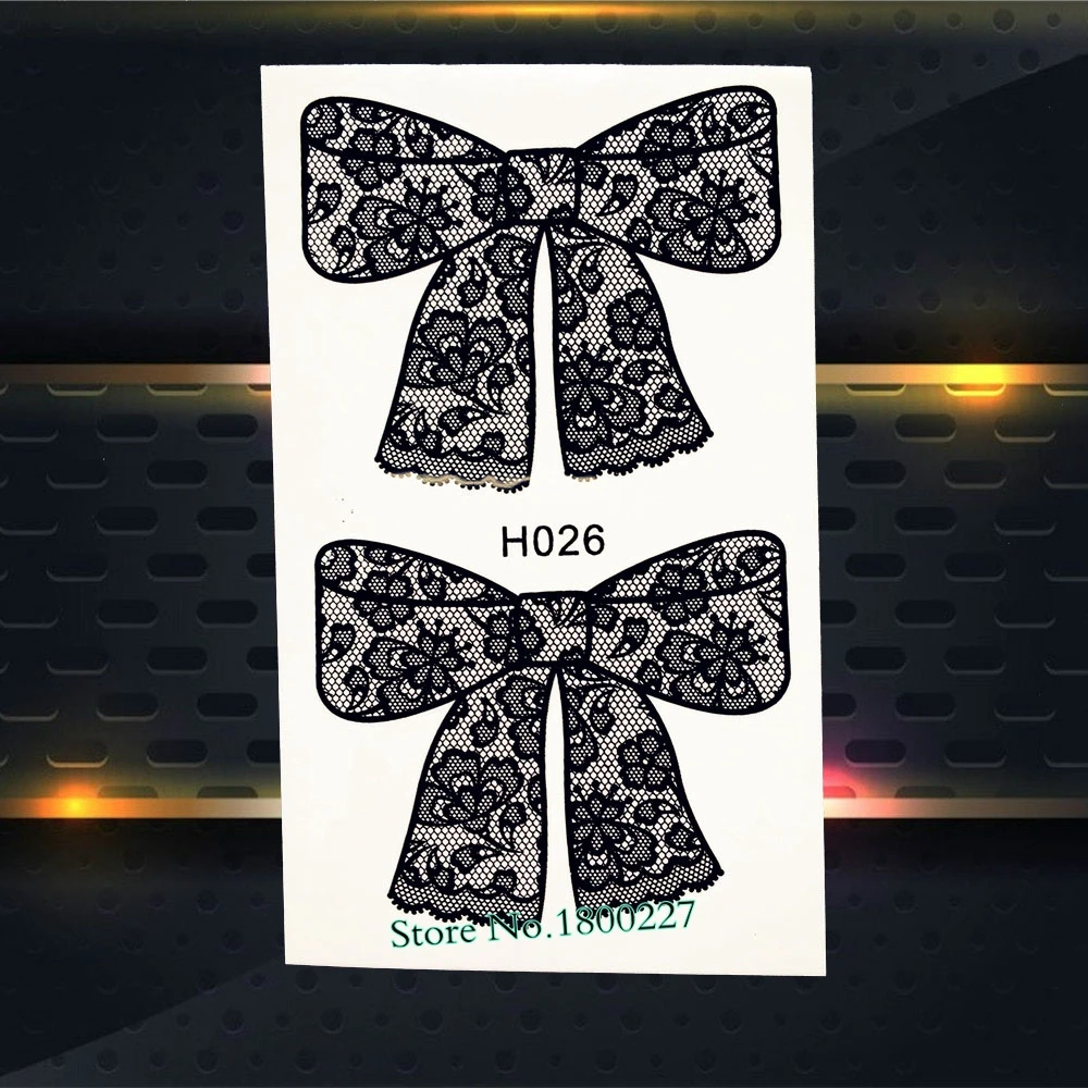 Черная лося олень Moose рога временная татуировка водонепроницаемые татуировки