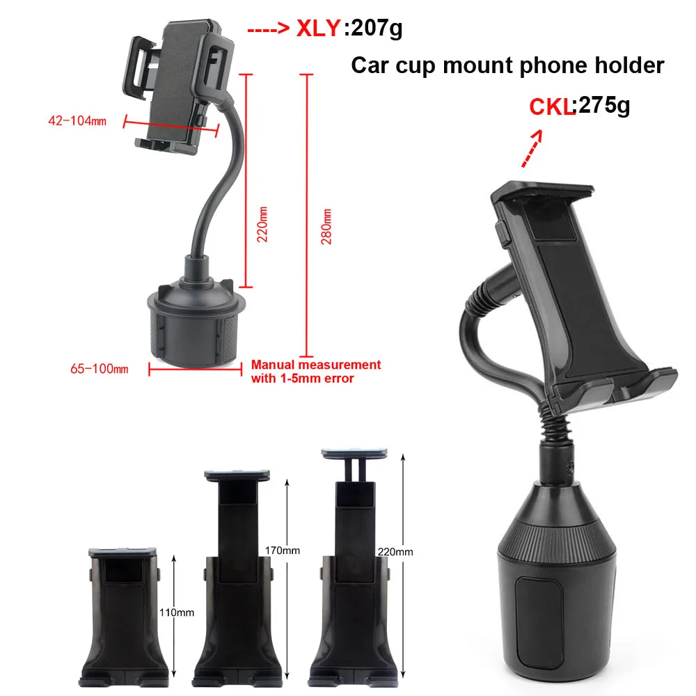 

Adjustable Car Cup Mount Phone Holders Stands For Sony Xperia 1 10 Plus XZ4 XA3 XA XA2 XA1 Ultra Plus XZ3 XZ2 XZ1 XZ Premium L3
