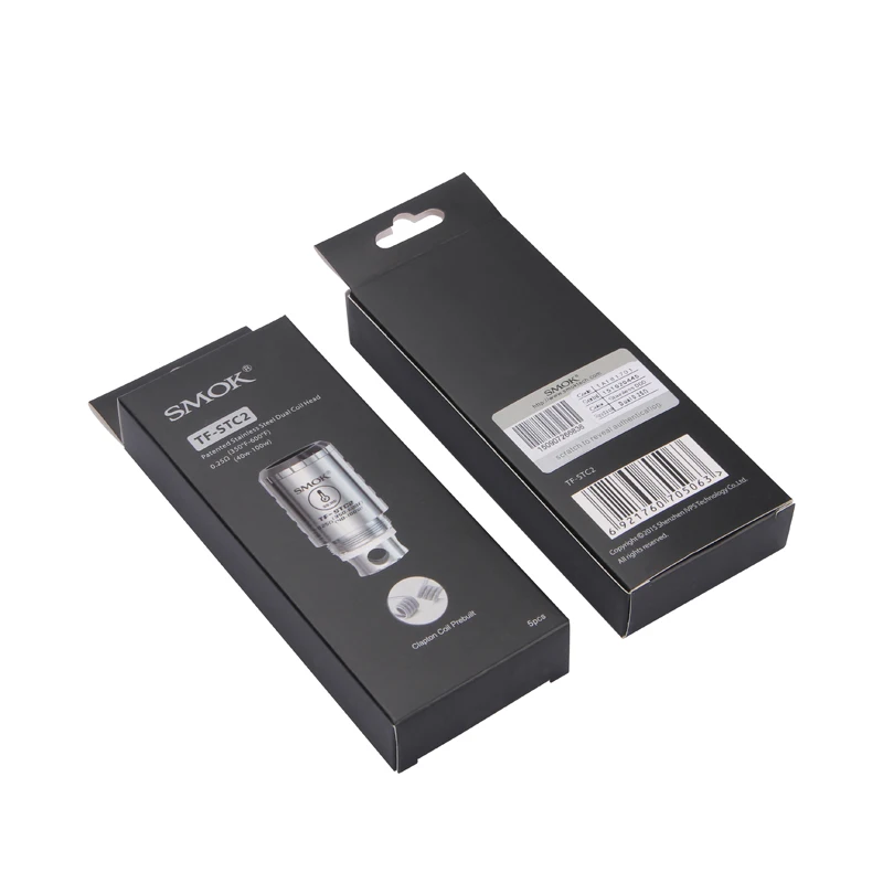 5 шт./лот Оригинал Smok TF STC2 нержавеющей двойной картридж 0.25ohm для TFV4 мини бак