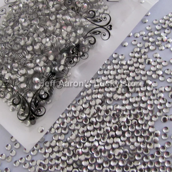 3 мм круглые diy акриловые 3d металлические украшения для ногтей Стразы заклепки 2