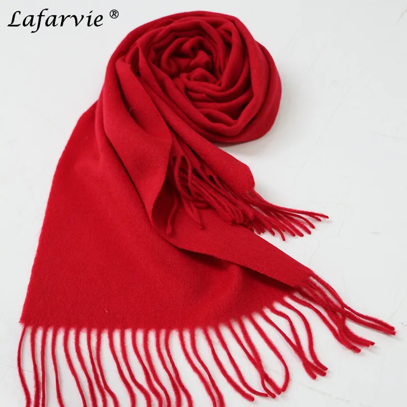 Lafarvie/горячая Распродажа Новое поступление 2018 однотонные кашемировые шерстяные