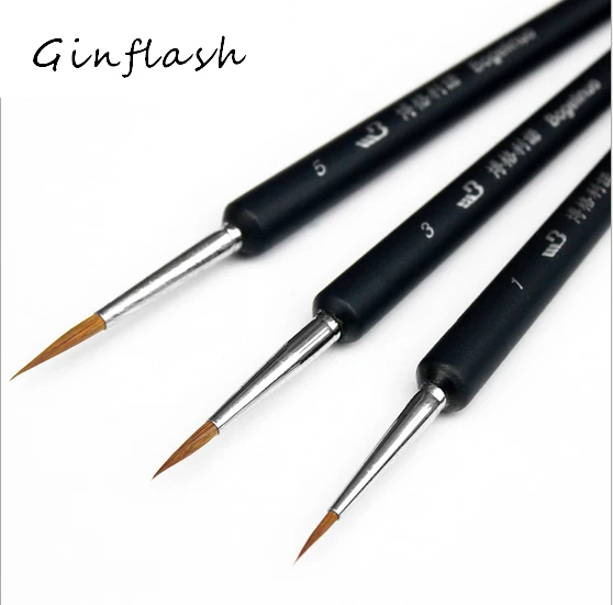 Кисти для рисования акварелью и маслом 3 шт./лот|paint brush|painting brushbrush painting |