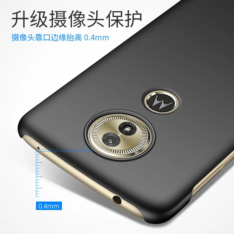 KIYLCZXYCM для Motorola Moto G6 Играть чехол Ультратонкие масляной печатная красный PC задняя