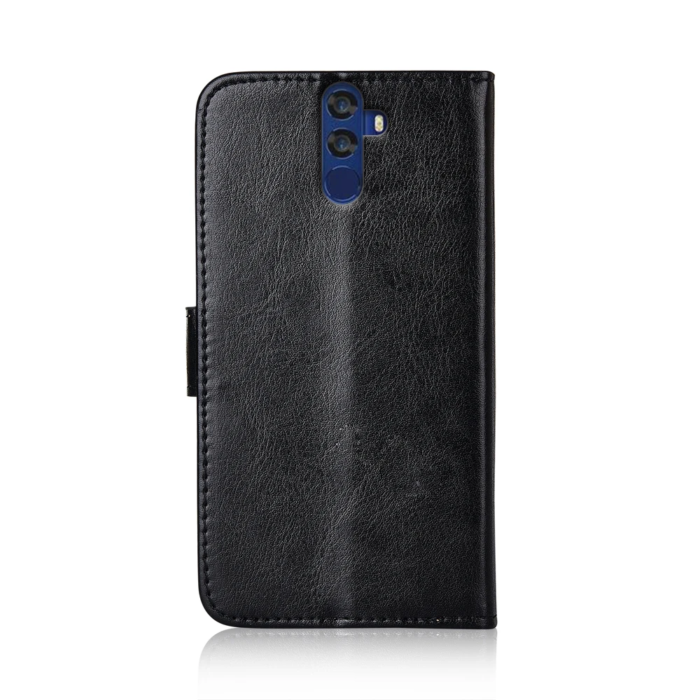 Чехол-книжка для Doogee BL12000 (Pro) подставка крышки корпуса с отделением карт |