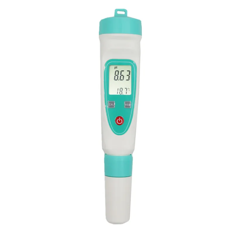 PH-220 Портативный 0,01 PH тестер PH измеритель температуры Тип ручки точность качества воды монитор тестер для бассейнов, аквариумов - Цвет: PH-220