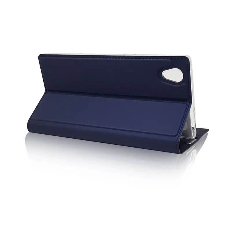 HereCase For Sony Xperia Z5 XP XA XA1 XA2 Ultra XZ XZ1 XZ2 Compact Slim Magnetic Voltage Leather Card Slot Flip Stand Case Cover | Мобильные