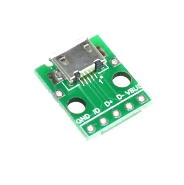 50 шт. микро USB dip адаптер 5PIN разъем PCB конвертер | Обустройство дома