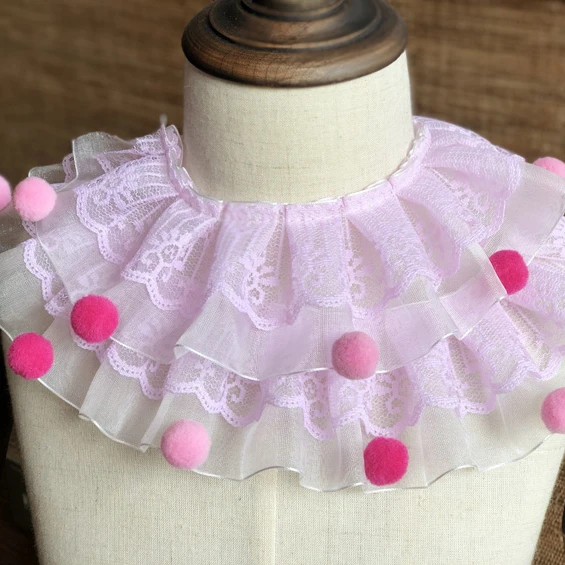 LASUI ширина 7 см 5 ярдов = 1 шт DIY воротник манжета юбка платье аксессуары кружево с
