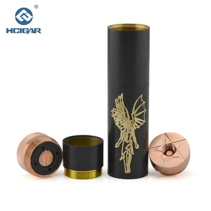 Оригинальный HCIGAR Angelus Lapsus механический мод черного цвета 510 нить 18350/18490/18500/18650
